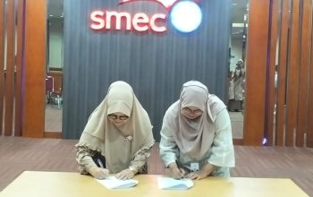 Penandatanganan MoU antara SMEC Pekanbaru dan BKMT Riau